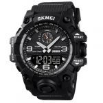 Часы наручные 1586BK SKMEI, BLACK (9768)