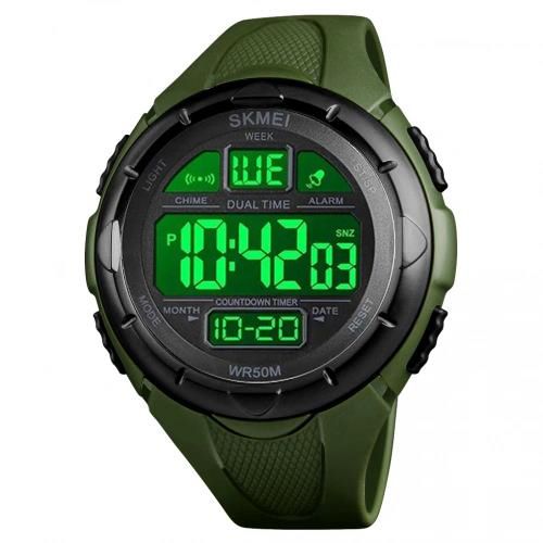 Часы наручные 1656GN SKMEI, ARMY GREEN (9770)