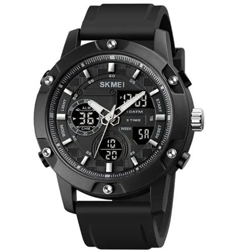 Часы наручные 1757BKBK SKMEI, BLACK-BLACK (9826)