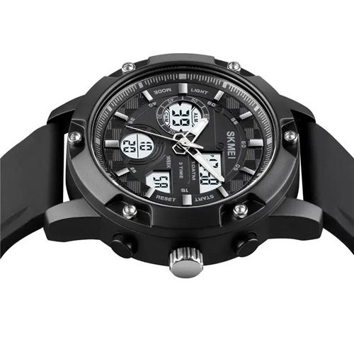 Годинник наручний 1757BKWT SKMEI, BLACK-WHITE (9827)