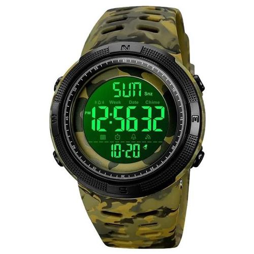 Годинник наручний 2070CMGN SKMEI, ARMY GREEN CAMO (9785)