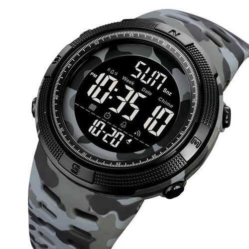 Часы наручные 2070CMGY SKMEI, GRAY CAMO (9786)