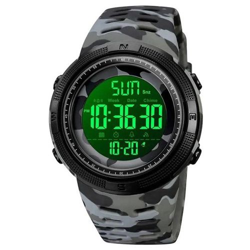 Часы наручные 2070CMGY SKMEI, GRAY CAMO (9786)