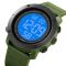 Годинник наручний 2122AGWT SKMEI, ARMY GREEN-WHITE (9787)