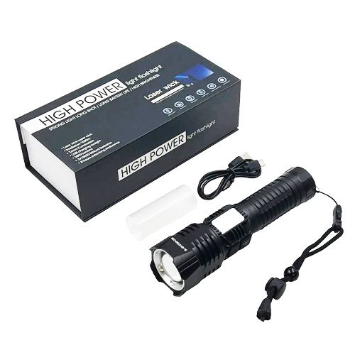 Ліхтарик  BL-A93-GT200+COB (white+red+blue)