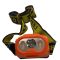 Ліхтарик на чоло 2303-XPE+4SMD(yellow+red), Motion Sensor, Li-Ion акум., ЗУ Type-C