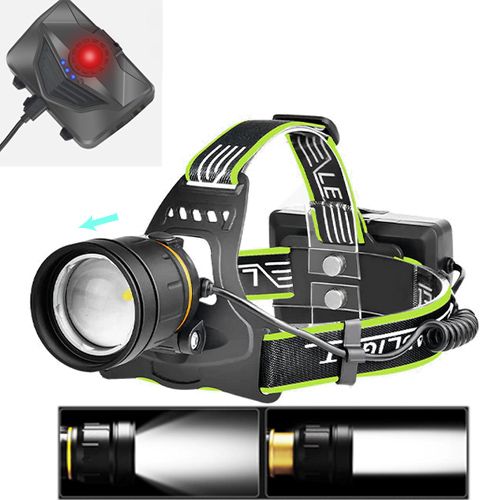 Налобный фонарь Poliece BL-A12-3 Cree P90, 3x18650, zoom, ЗУ Type-C