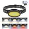 Фонарь налобный C04-COB (white+yellow+red), Li-Ion аккум., ЗУ Type-C