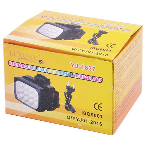 Налобный фонарь Yajia YJ-1837 (12 светодиодных LED)