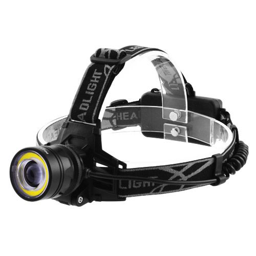 Фонарь налобный Bailong 2150-T6+COB