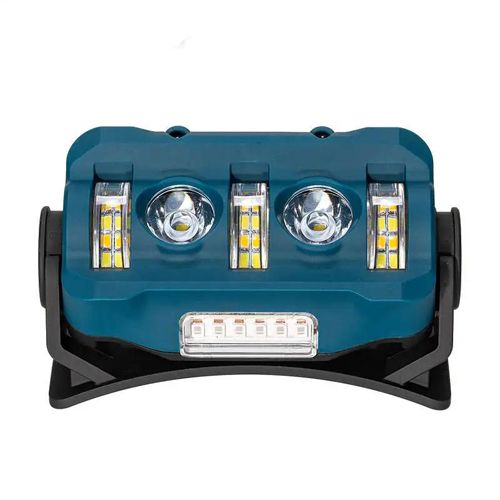 Фонарь налобный W-6112A-2XPE+12SMD+6SMD(white+red), Motion Sensor, Li-Ion аккум., индикация заряда, ЗУ Type-C, Box