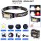 Ліхтар налобний YY-19С-5led+COB(white+yellow+red)