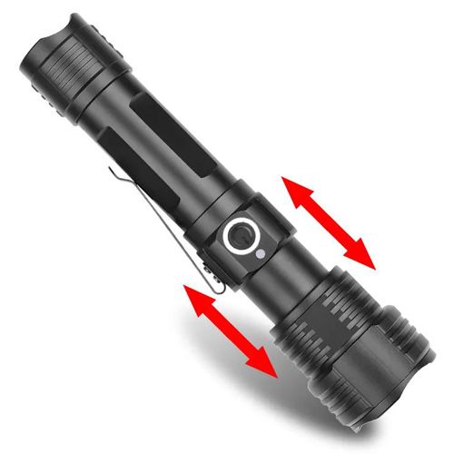 Ліхтар ручний PLD 11-4 XPE (RGB), 1х18650, ЗУ microUSB, zoom