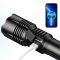 Фонарь ручной PLD-501 WHITE LASER LED PM10-TG, 1х26650, Power bank, Waterproof, индикатор зарядки, ЗУ Type-C