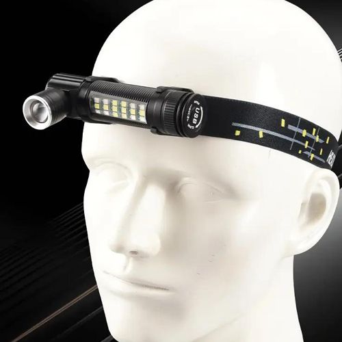 Ліхтарик Г-образний SY-2209-Р50+18SMD(RGB), Li-Ion акум., ЗУ USB, zoom