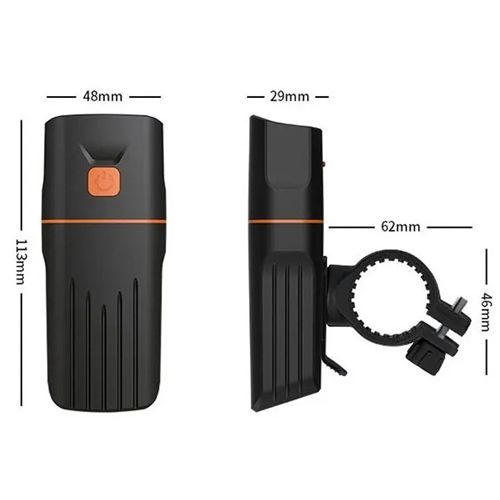 Фонарь TK-3(Q33)-3T6, IPX5, встроенный аккумулятор, ЗУ micro USB