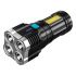 Ліхтар ручний Police X509-4LED+COB, ЗУ micro USB
