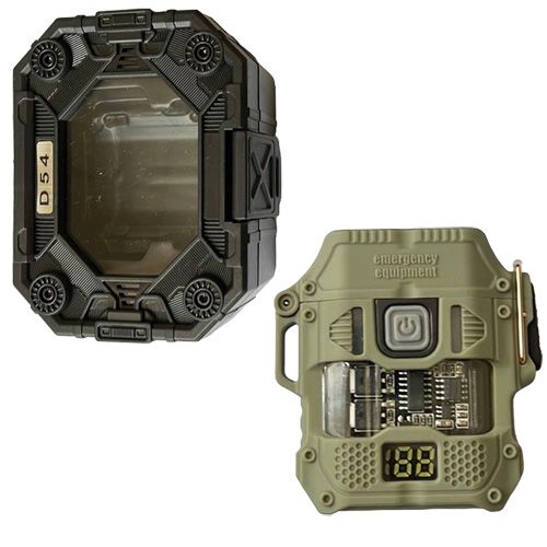 Ліхтар-запальничка D54-2COB, Li-Ion акумулятор, індикація заряду, вологозахист, ЗП Type-C
