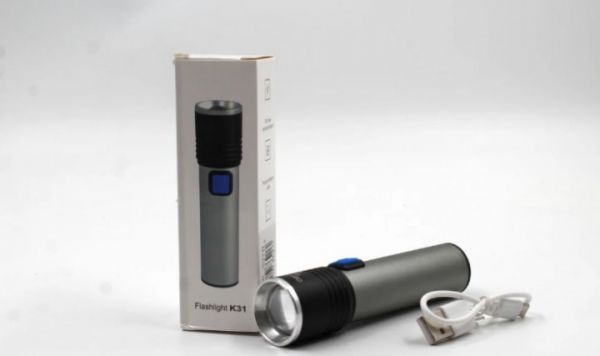 Фонарик BL-K31 MicroUSB