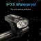 Велоліхтар BK-08/01 Pro-2XPE, ALUMINUM, індикація заряду, Waterproof, ЗУ Type-C