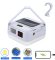 Фонарь кемпинг DP-K7-100, 3х18650, солн. панель, power bank, Type-C, крюк