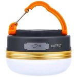 Фонарь кемпинг YD-1-5SMD, Li-Ion аккумулятор, power bank, Type-C, магнит, крюк