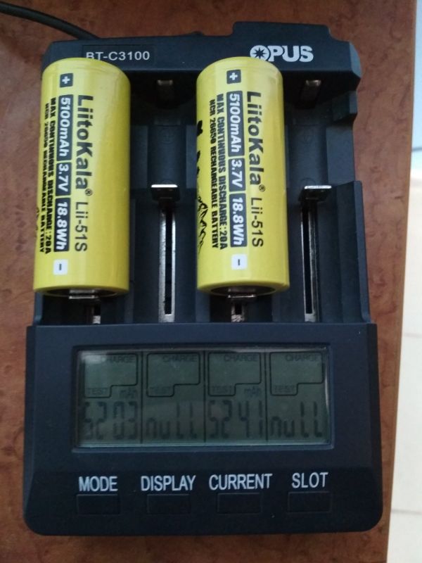 Аккумулятор LiitoKala Lii-51S 26650 5100 mAh