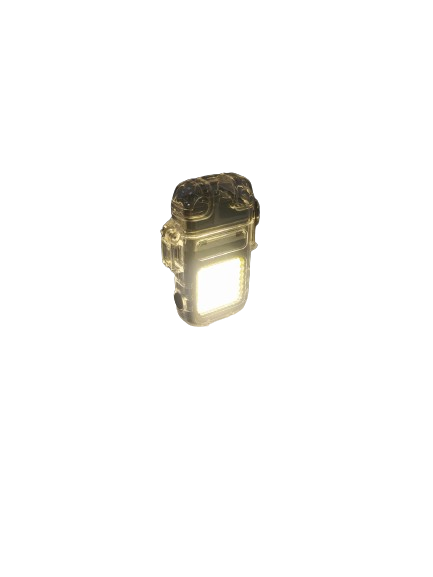 Запальничка Flashlight 9258 спиральна USB з ліхтариком