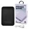 Power Bank JS-169 UNIVERSAL 3600mAh 2USB(1A+2A), індикатор зарядки