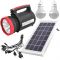 Ліхтар переносний  1902 T, 5W+22SMD, 2 лампы 3W, power bank, сонячна панель (Yajia)
