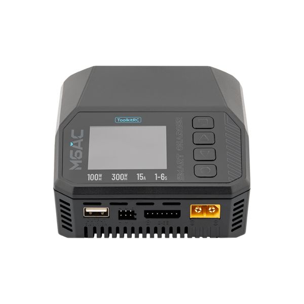 Зарядное устройство ToolkitRC M6AC (AC 100 Вт / DC 300 Вт) 