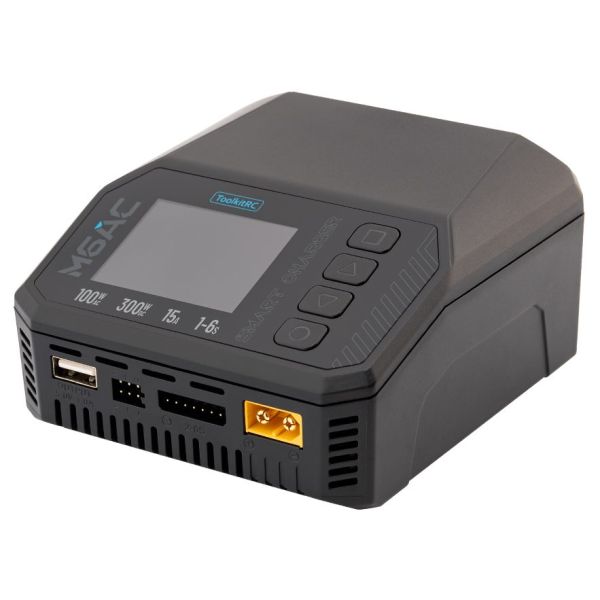 Зарядное устройство ToolkitRC M6AC (AC 100 Вт / DC 300 Вт) 