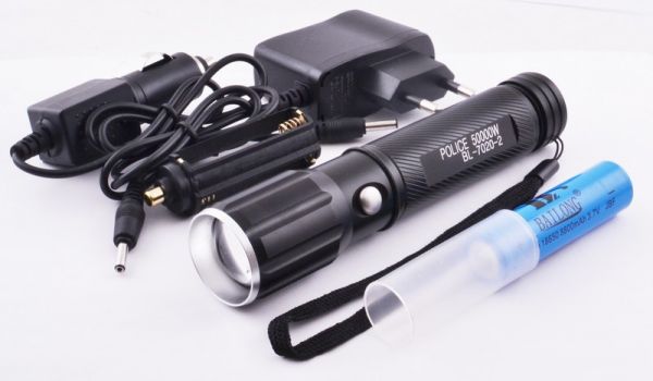 Ультрафиолетовый фонарик Bailong Police BL-801-2