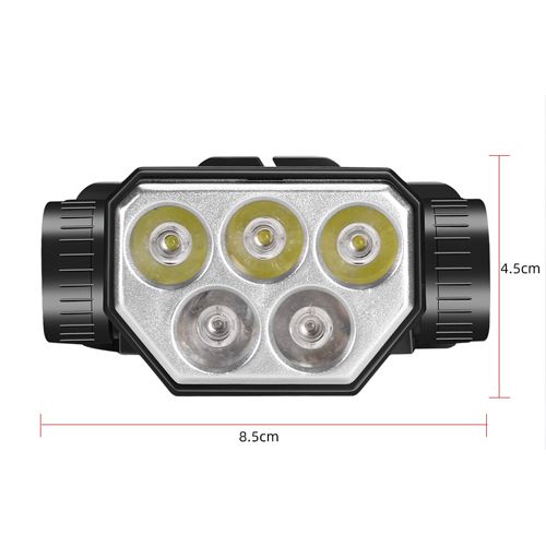 ЛІхтар на чоло Police SQ-815-2-3LM+2LED (blue),  microUSB