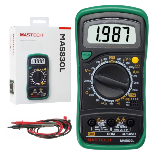Цифровий мультиметр Mayilon MAS-830L