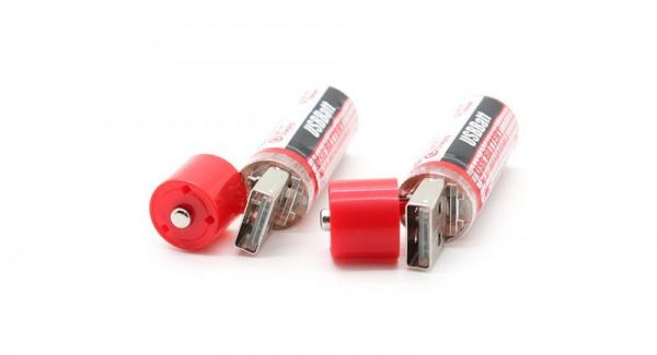 Аккумуляторная батарея 2 х 1450 mAh AA USBBatt