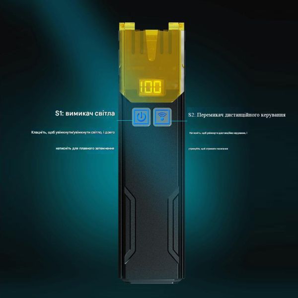 Велофара Q03L, 800LM, Li-Ion акумулятор, ЗУ Type-C