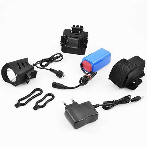 Велофара XBL-2199B-T6+ налобное крепление