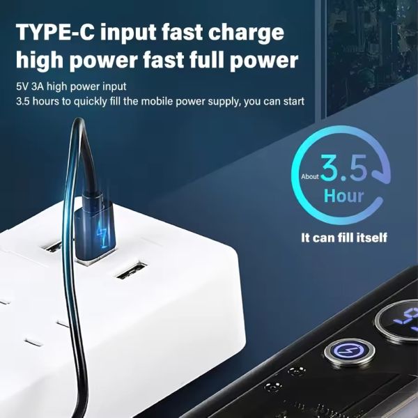 Фонарь YEMAO YM-B200 Powerbank 
