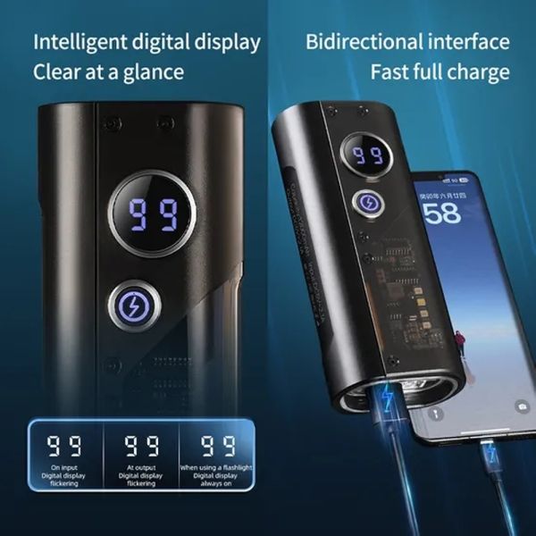 Фонарь YEMAO YM-B200 Powerbank 