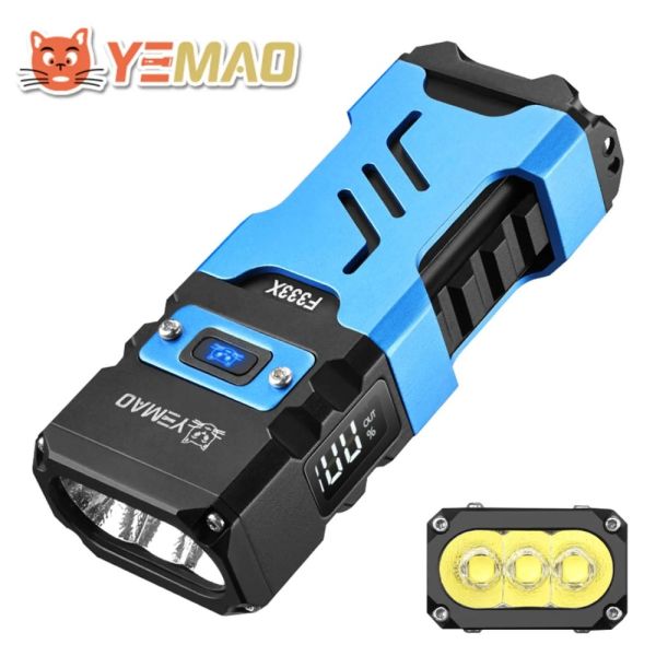 Фонарь YEMAO YM-F333X 3P50 + COB — Type-C