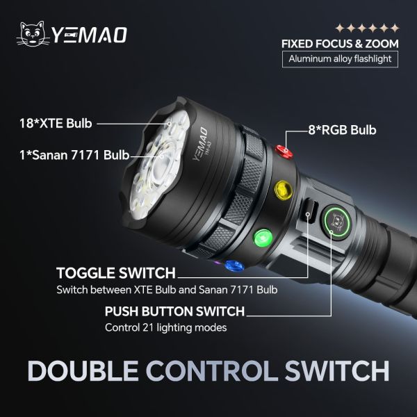 Ліхтар ручний YEMAO YM-A3T