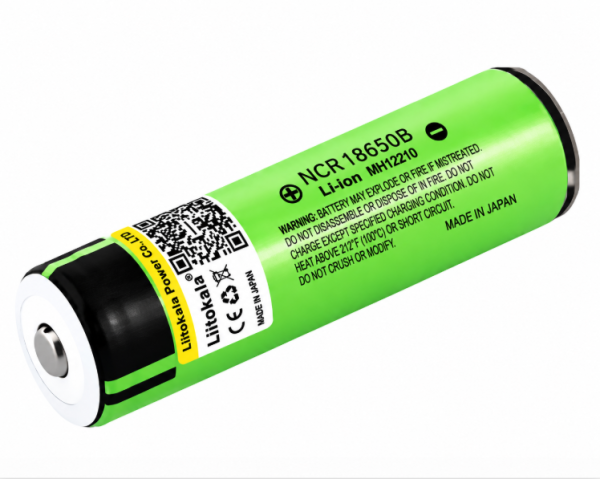 Акумулятор Liitokala NCR18650B 3400mAh-Button Top